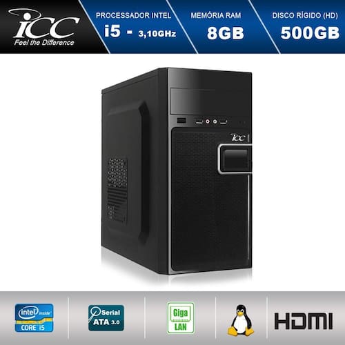 Computador Desktop Icc IV2581S Intel Core I5 3,20ghz 8gb HD 500gb é boa?