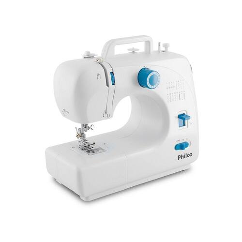 Máquina de Costura Portátil Philco PMC16BP Branca Menor preço em Máquina de Costura Portátil Philco PMC16BP Branca