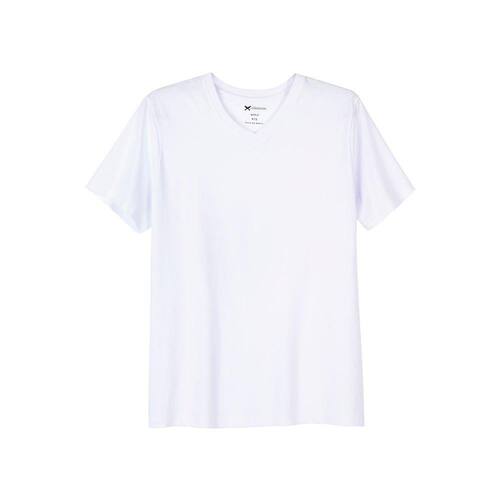 Camiseta Básica Masculina Manga Curta Com Decote V World é boa?