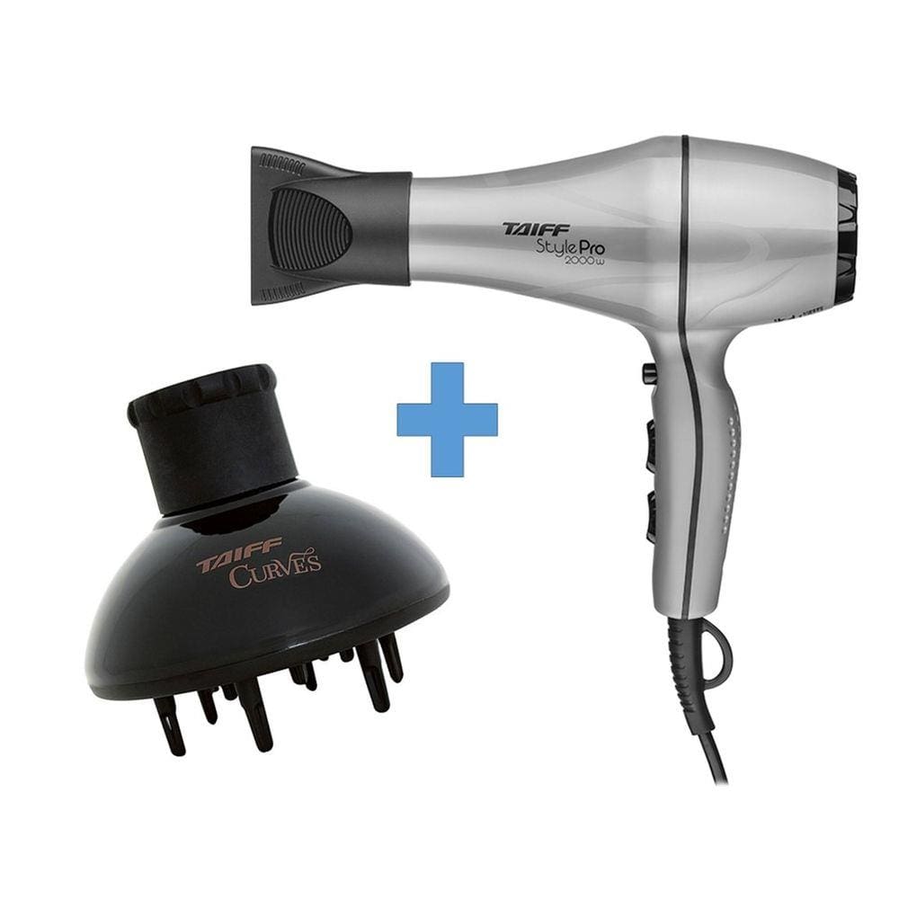 Secador De Cabelo Profissional 2100w Com Difusor De Cachos