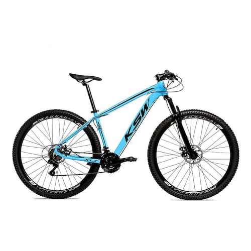 Bicicleta Alumínio Aro 29 Ksw 24 Velocidades Freio a Disco KRW16 - Tamanho 17" é boa?