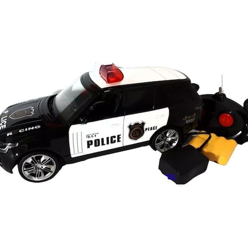 Carrinho Controle Remoto Policia Ranger Bateria