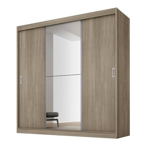 Guarda-Roupa Fama Flórida Plus com 3 Portas de Correr, 4 Gavetas e Espelho é boa?