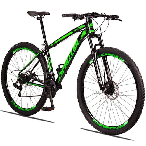 Bicicleta 29 c/21v Cambio Traseiro Shimano SPACELINE VEGA Freio a Disco e Suspensão - Tamanho 17 é boa?