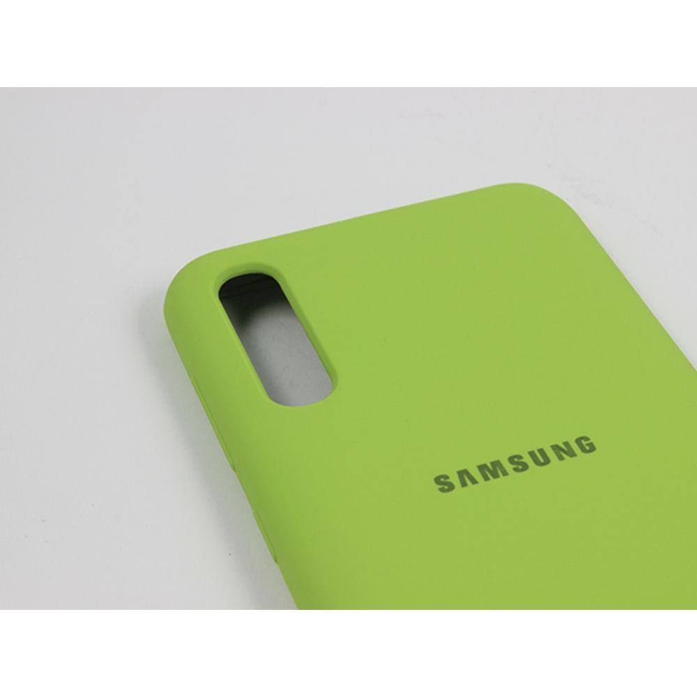 Capa Silicone A50 Samsung - Verde Claro | Ponto