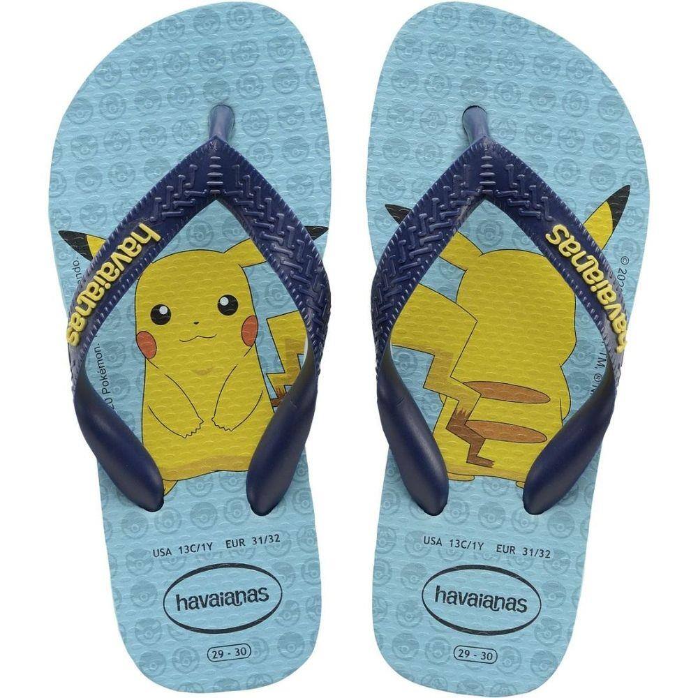 chinelo adidas pokemon