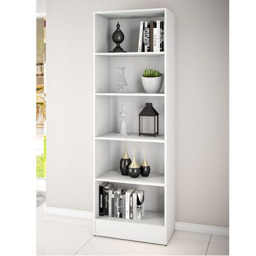 Estante Livreiro 5 Prateleiras Monza Viero Menor preço em Estante Livreiro 5 Prateleiras Monza Viero