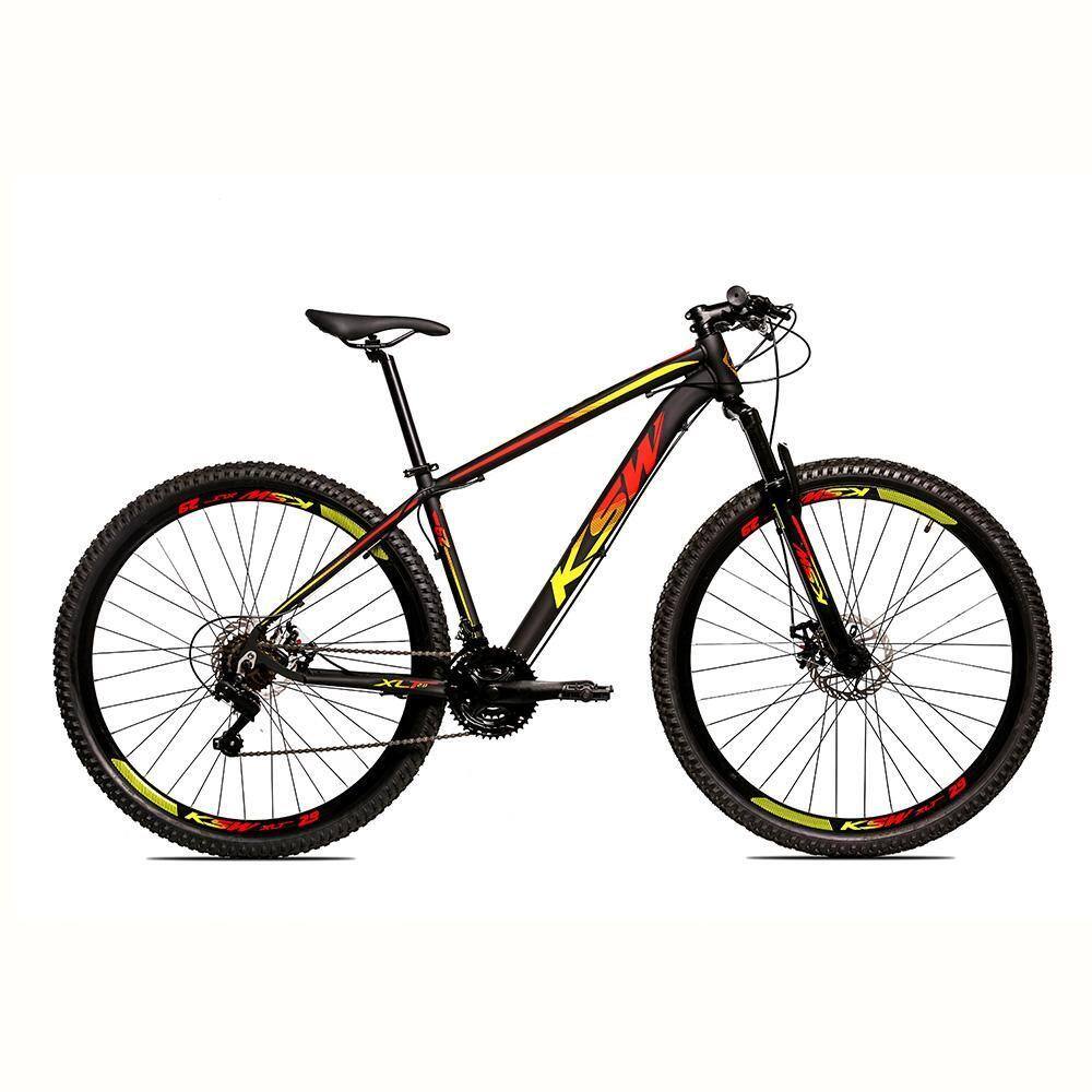 Bicicleta Alumínio Aro 29 Ksw Shimano TZ 24 Vel Ltx KRW20 Tamanho - 15.5"