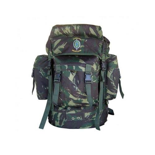 Mochila Pqd Paraquedista Eb Militar Camping Brasão Exercito Brasileiro