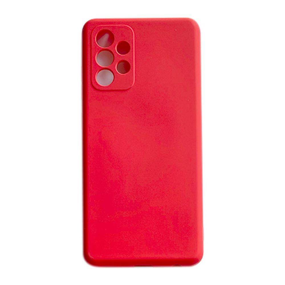 Capinha Vermelha Samsung Galaxy M51 Capa Premium Silicone | Ponto