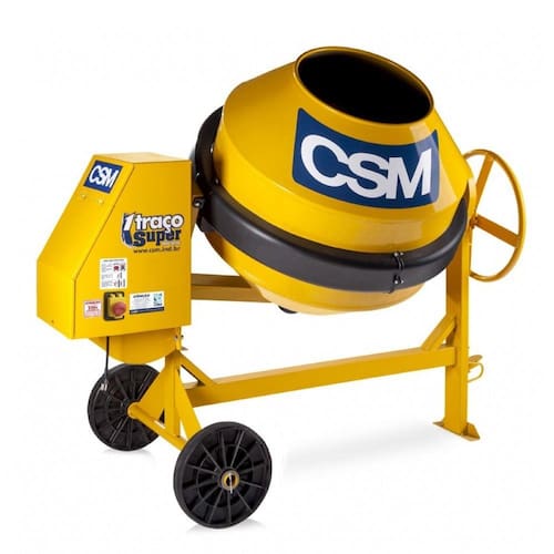 Betoneira 400L Com Motor Monofásico - 1 Traço Super - Csm Menor preço em Betoneira 400L Com Motor Monofásico - 1 Traço Super - Csm