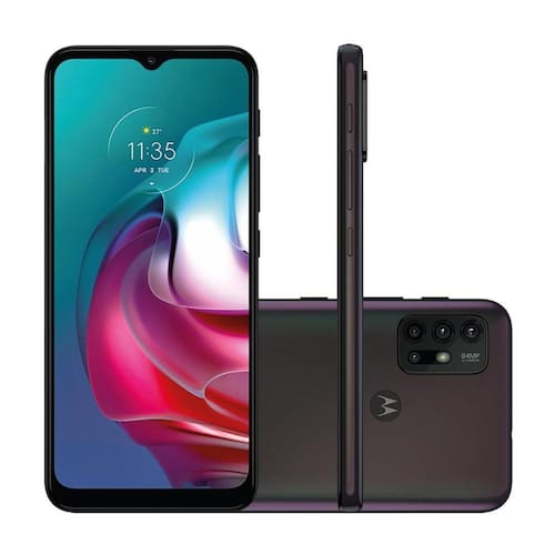 Smartphone Motorola Moto G30 128GB 4GB RAM Câmera Quádrupla 13MP Tela 6.5" -Dark Prism Menor preço em Smartphone Motorola Moto G30 128GB 4GB RAM Câmera Quádrupla 13MP Tela 6.5" -Dark Prism