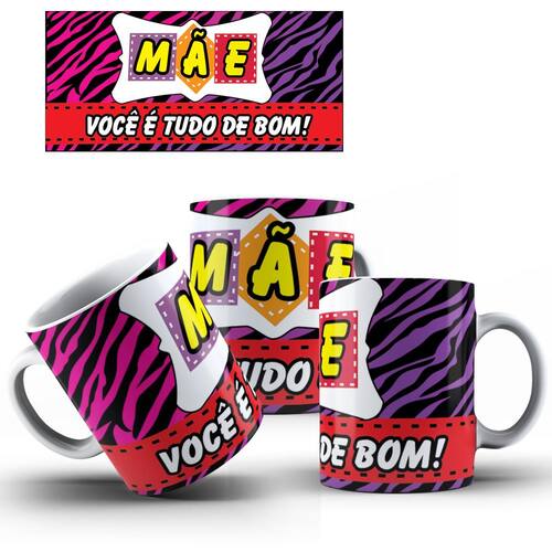 Caneca de Porcelana Presente 325ml Dia | Ponto Caneca de Porcelana Presente 325ml Dia | Ponto