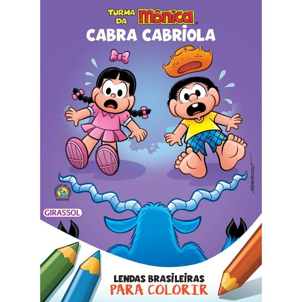 Revista de Colorir Turma da Mônica