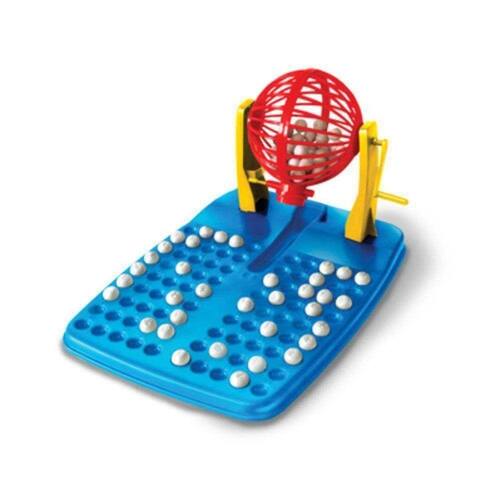 Jogo de Mesa Bingo Infantil Com 90 Bolinhas e 48 Cartelas em