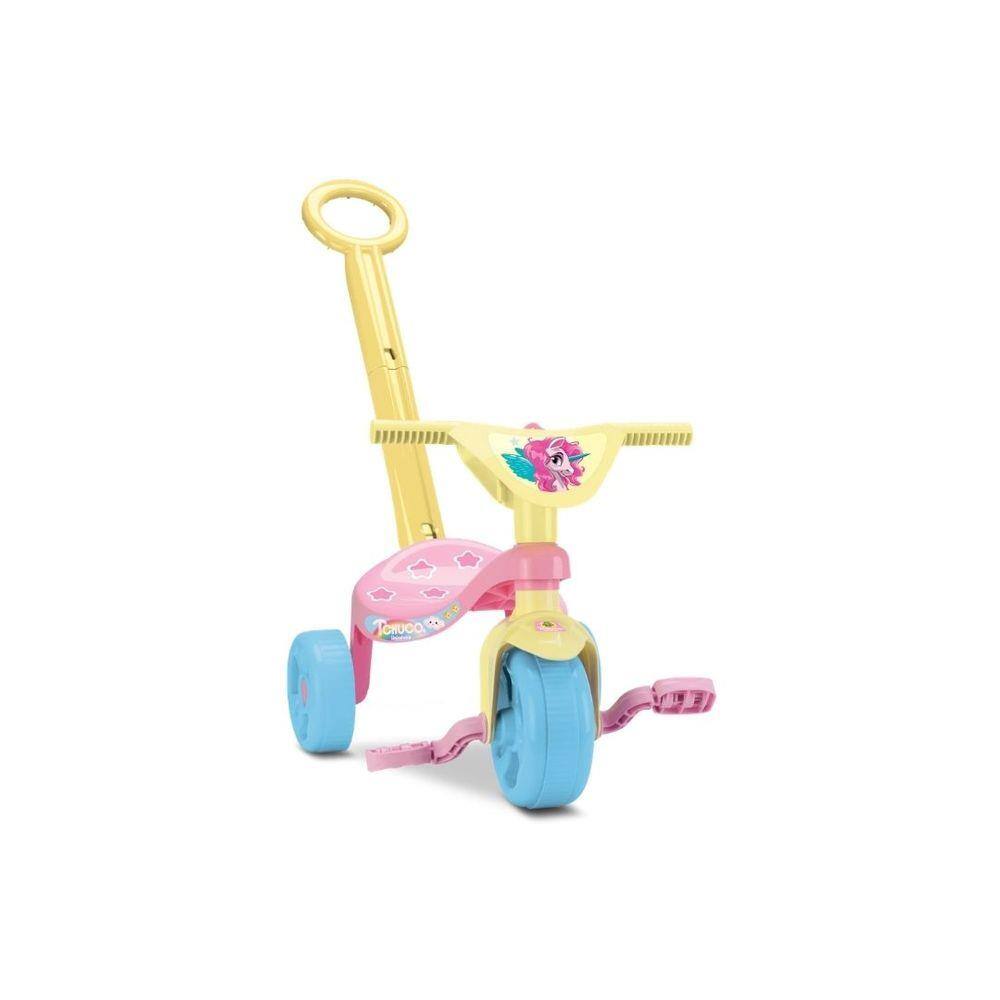 Motoca Carro de Passeio Infantil Velotrol Lelecita Rosa - Loja