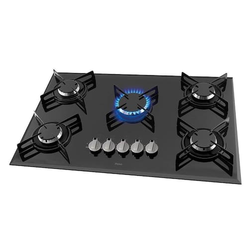 Cooktop a Gás 5 Bocas Philco Cook Chef 5, Bivolt, Preto  - Bivolt é boa?