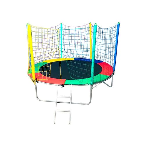 CAMA ELÁSTICA PULA PULA 2,44 M Colorida 100% Nacional - Suporta 140 Kg é boa?