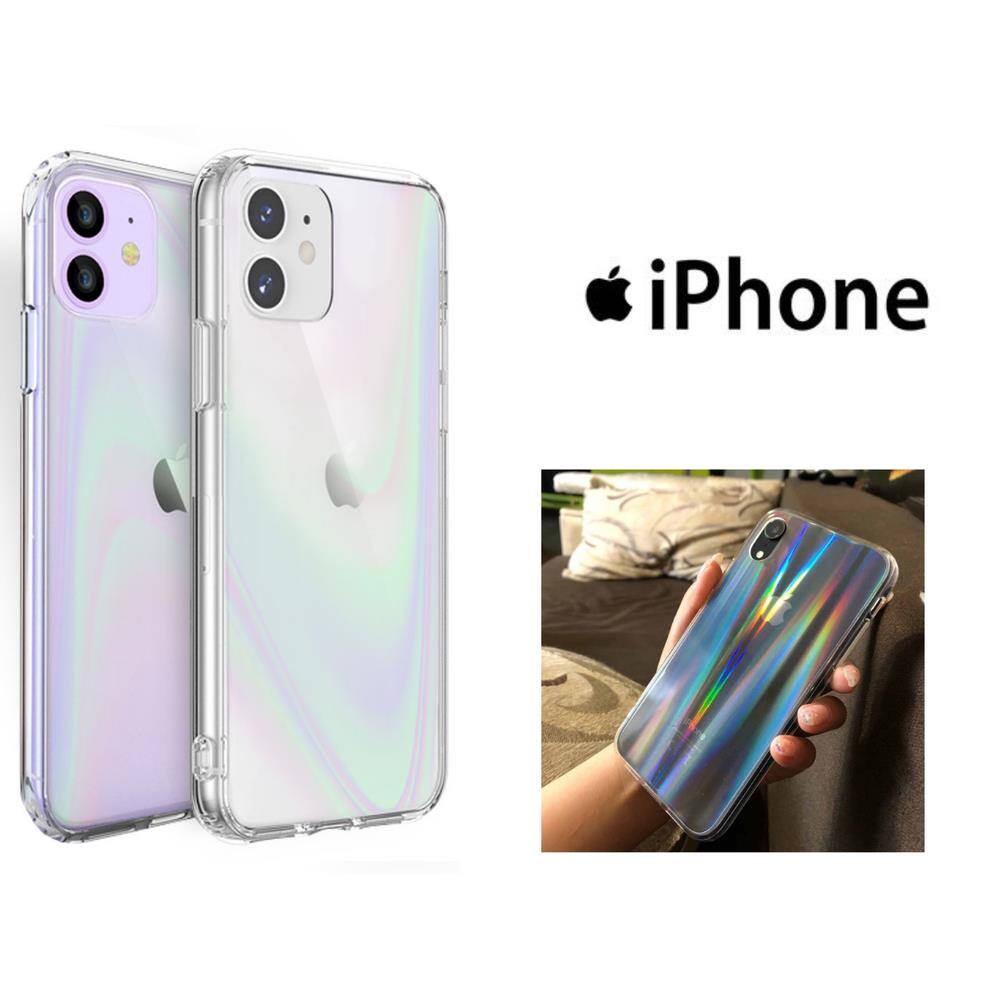 Capinha Holográfica Ios 6 7 8 Plus X Xr Xs Max Pro 11 12 | Ponto