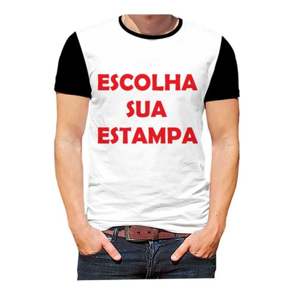 camiseta sua estampa aqui