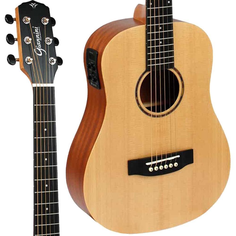 Violão Elétrico Baby Giannini GTG36S EQ Aço Natural Fosco