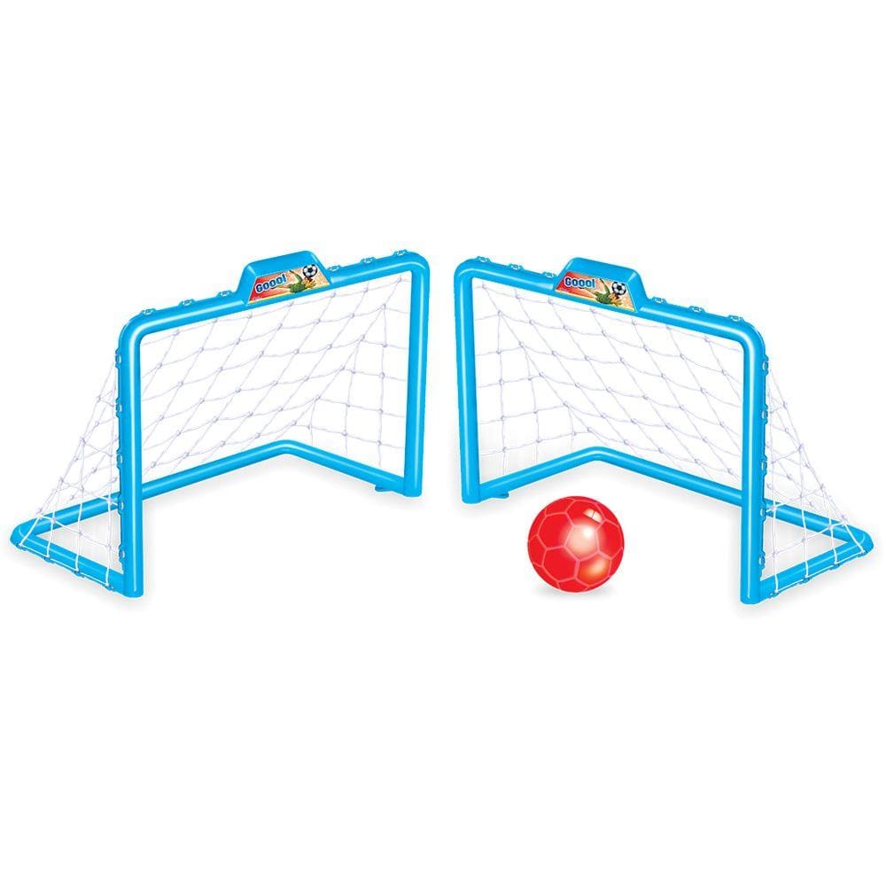 Kit Futebol Infantil Trave Gol Bola Bomba Brinquedo - Compre Agora