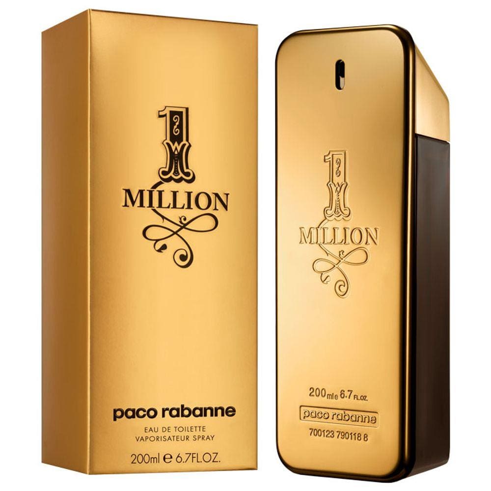Perfume One Million Paco Rabanne Edt Masculino 200ml