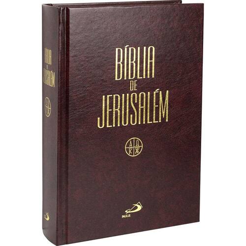 Bíblia de Jerusalém - Média Encadernada + Marca Página Menor preço em Bíblia de Jerusalém - Média Encadernada + Marca Página