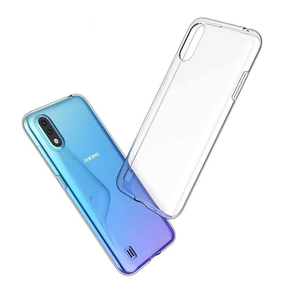Capa Capinha Samsung Galaxy A01 Transparente Ultra Fina | Ponto