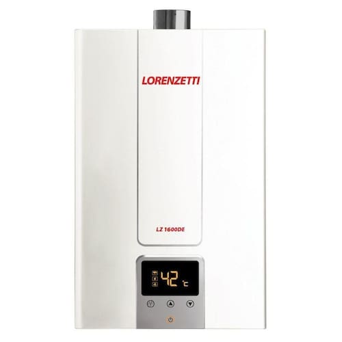 Aquecedor A Gás Glp Lorenzetti Lz 1600De 15 Litros Menor preço em Aquecedor A Gás Glp Lorenzetti Lz 1600De 15 Litros