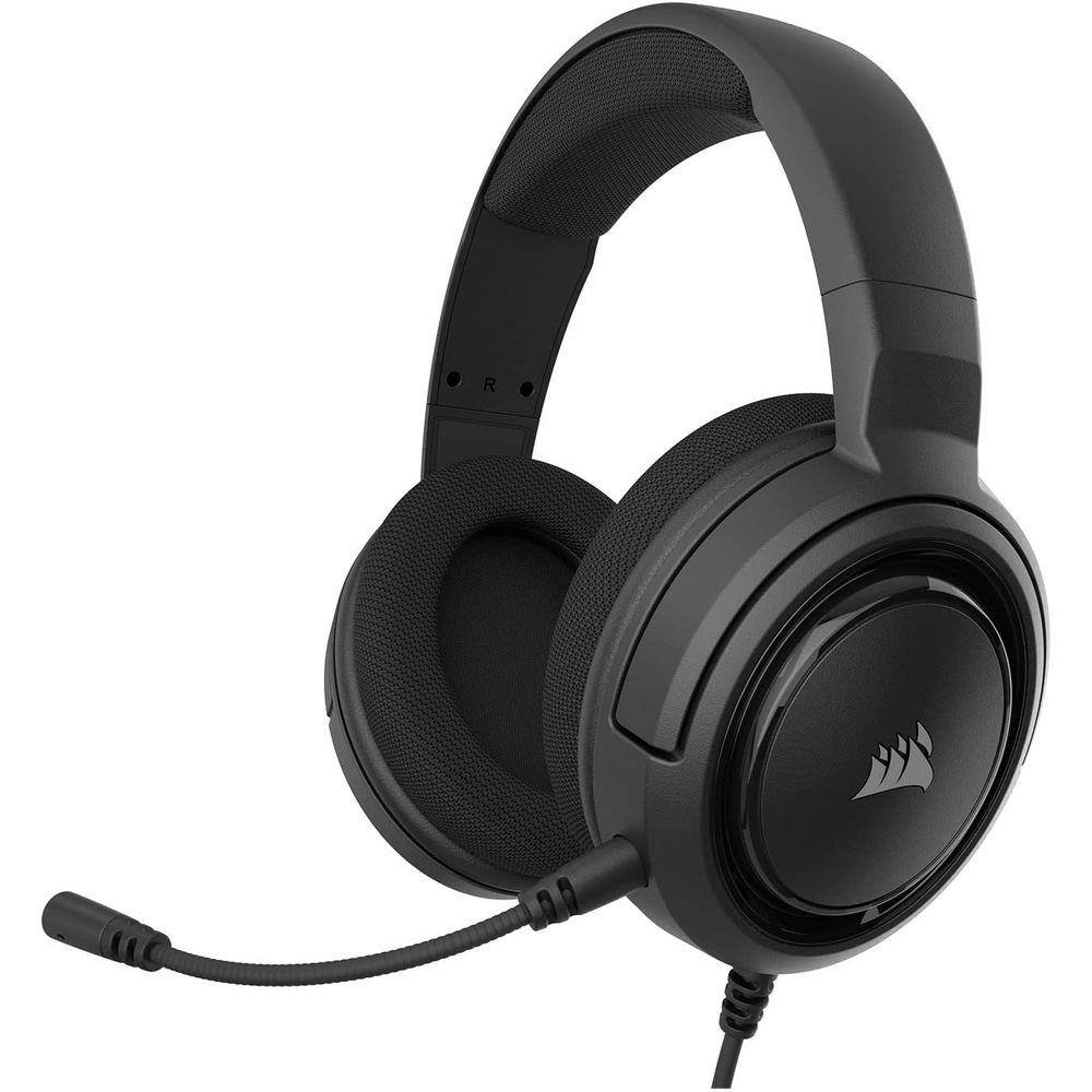Corsair HS35 - Headset Stereo Gaming - Memory Foam Earcups - Funciona com  PC, Mac, Xbox Series X, Xbox Series S, Xbox One, PS5, PS4, Nintendo Switch,  | Ponto