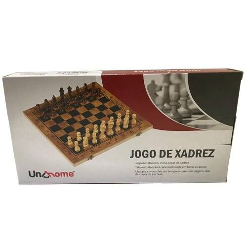 Jogo Internacional de Xadrez com Xadrez Dobrável Jogo Familiar