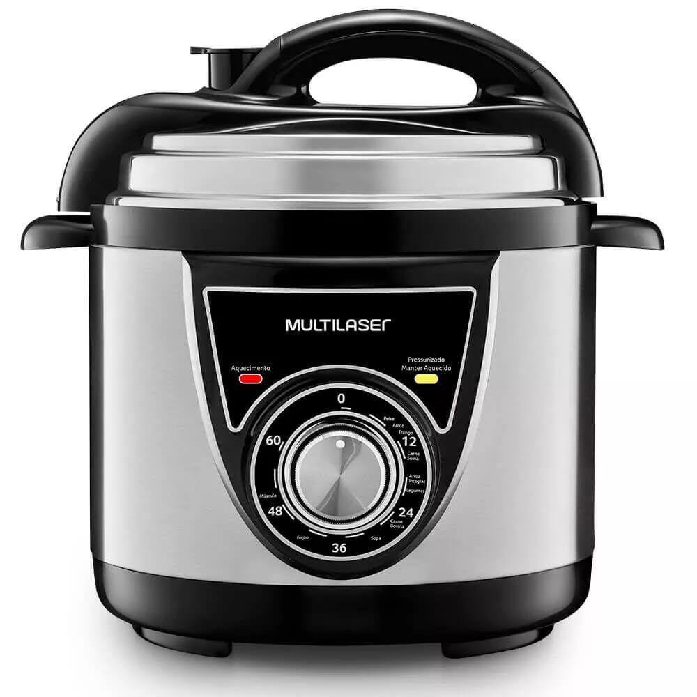 Panela El trica De Press o Multilaser Preto 4l 110v Ce096 Em Oferta 