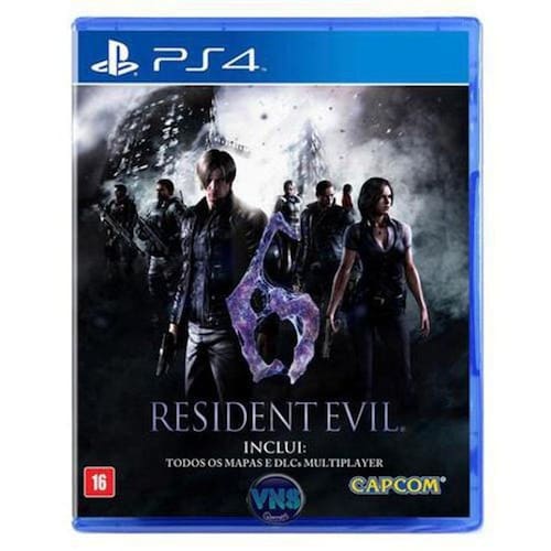 Imagem do produto Resident Evil 6 PS4 - Físico em Ponto Frio