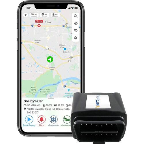 MOTOsafety OBD GPS Car Tracker, Hidden Vehicle Tracker e Sistema de