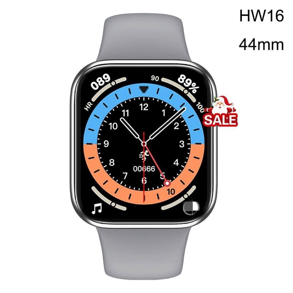 smartwatch hw16 prata