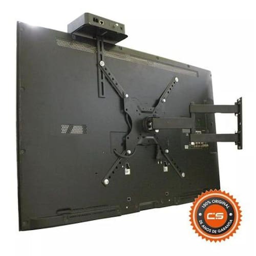 SUPORTE TV LED ARTICULADO  23" A 55" + SUPORTE P/ CONVERSOR E DVD é boa?