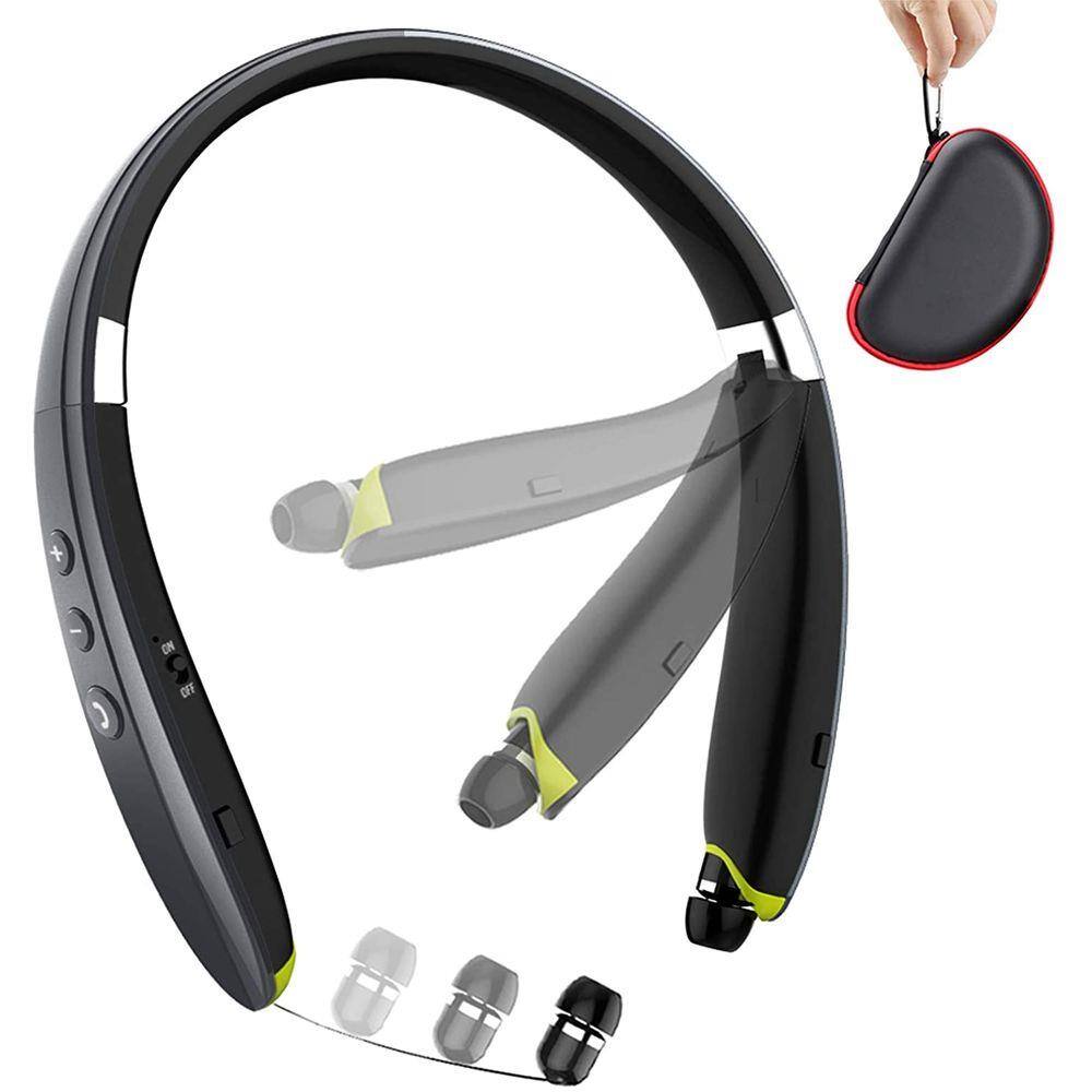 Fone De Ouvido Sem Fio Bluetooth Para Pendurar No Pescoço Fone De Ouvido  Estéreo Com Microfone no Soub!