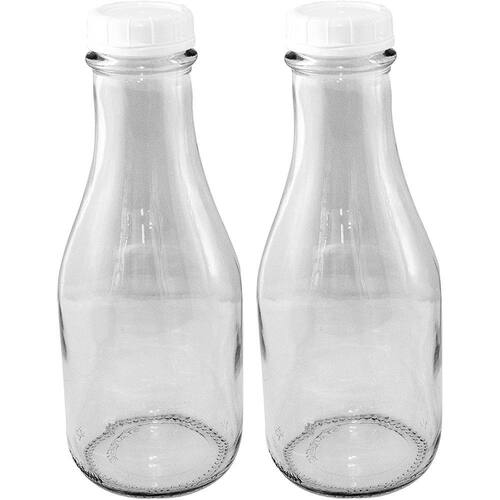 A Garrafa de Leite de Vidro 1 Qt Ponto A Garrafa de Leite de Vidro 1 Qt Ponto