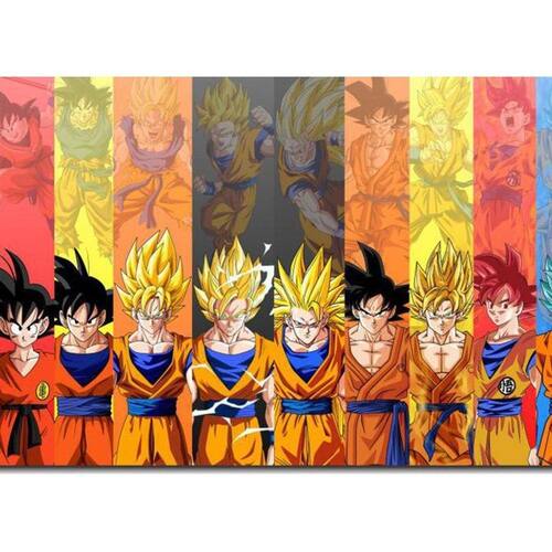Quadro Dragon Ball Z Goku Super | Ponto Quadro Dragon Ball Z Goku Super | Ponto