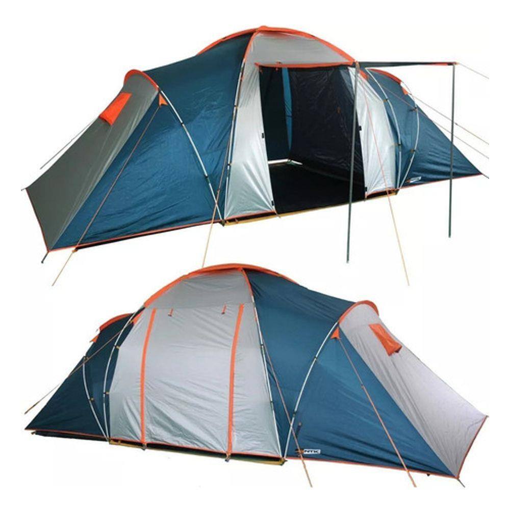 Barraca Fox 6 a 7 Pessoas Azul formato Iglu para Camping -Nautika -  VentureShop