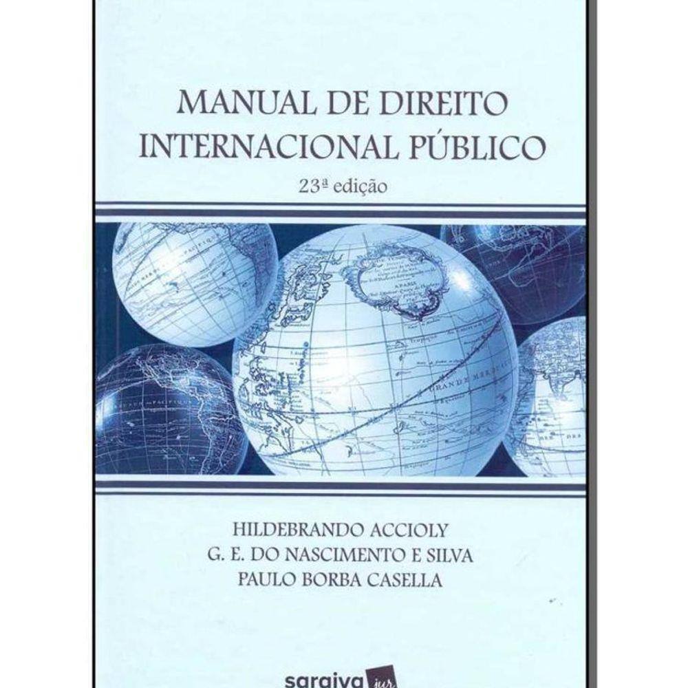 Livro Manual De Direito Internacional Público | Ponto