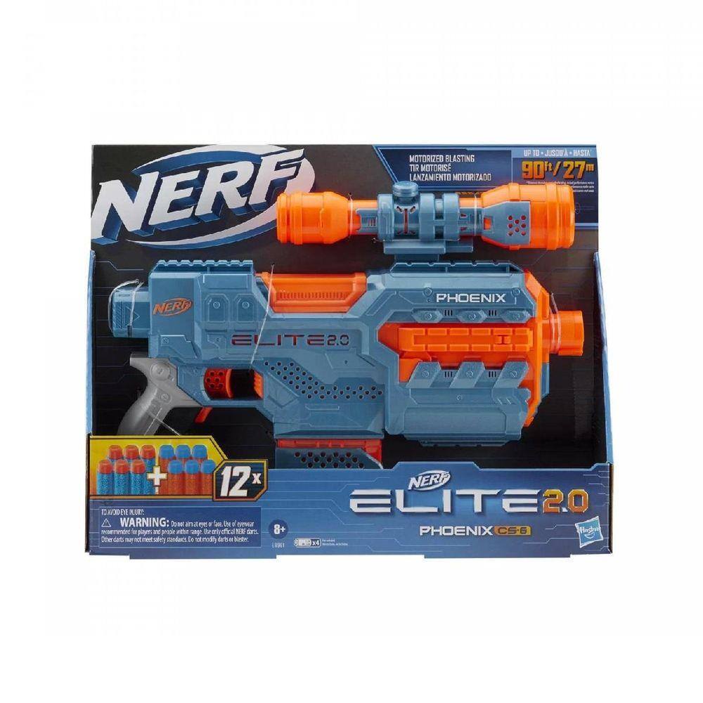 Lançador Nerf Elite Shockwave 2.0 - Hasbro E9531