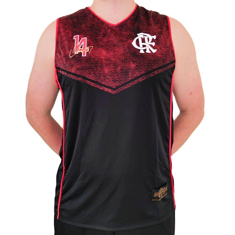 camiseta regata do flamengo masculina