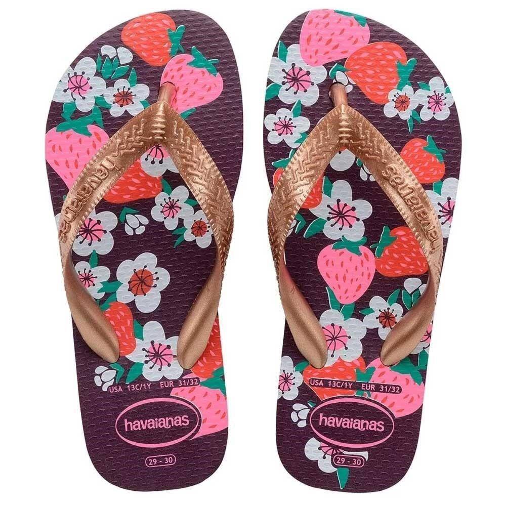  Chinelo Flores, Havaianas, Meninas 
