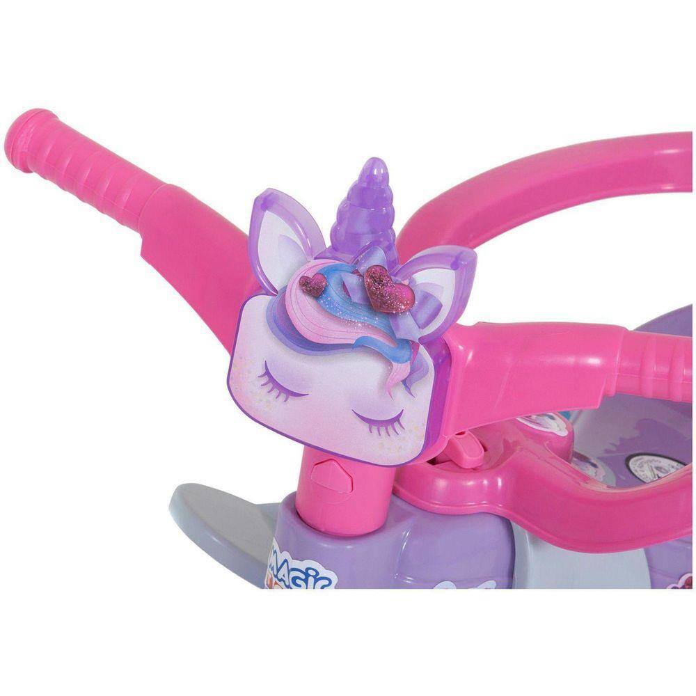 Triciclo Tico Tico Pets Rosa Motoca Infantil Magic Toys 2811 - Casa & Vídeo