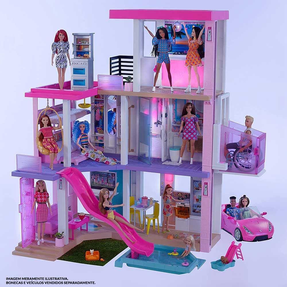 CASA DOS SONHOS DA BARBIE - ESTRELA .  Casa dos sonhos, Casa de boneca,  Barbie