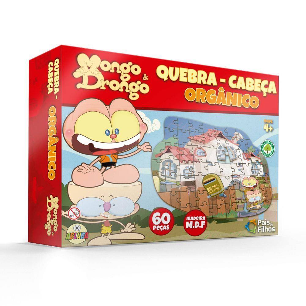 Brinquedo Infantil Jogo Quebra Cabeça 60 Peças Ursinho Na Arvore - Premium  Pais e Filhos