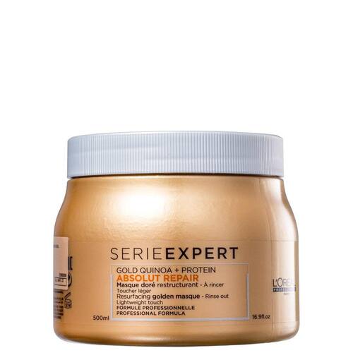 Máscara L`Oréal Professionnel Serie Expert Absolut Repair Gold Quinoa + Protein Golden 500ml é boa?