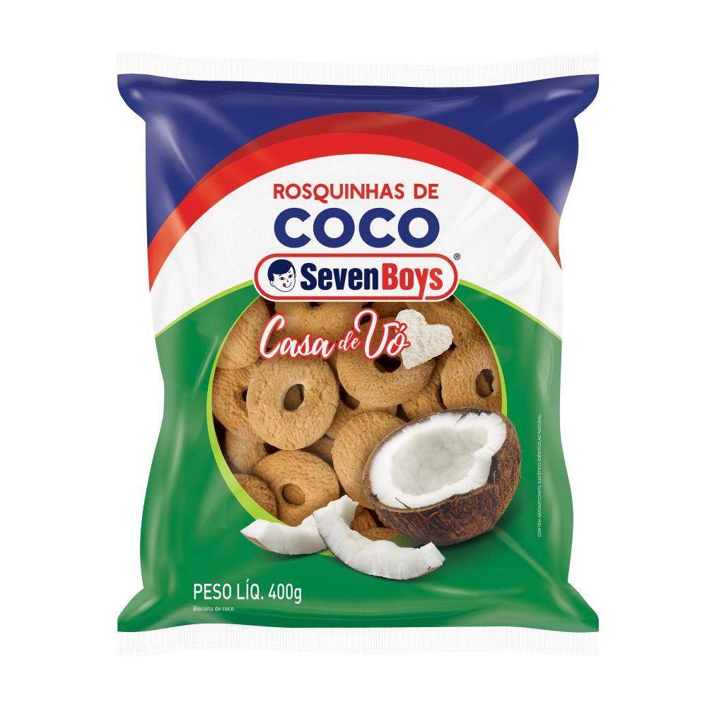 Rosquinha de Coco 400G - Seven Boys